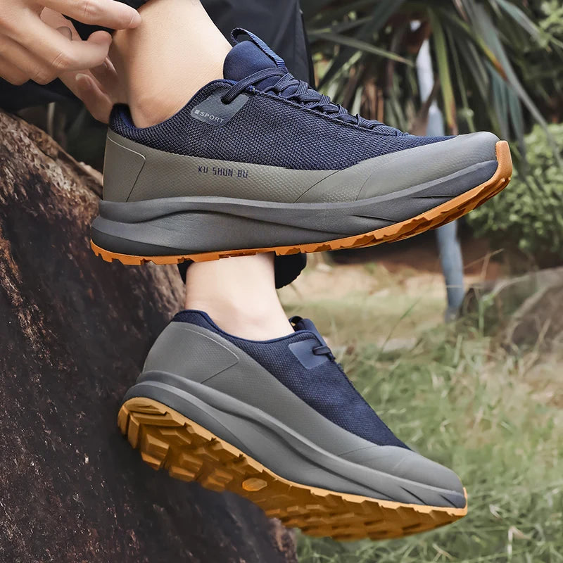 Men's Casual Sneakers Luxury Trainer Shoes Breathable Race Running
