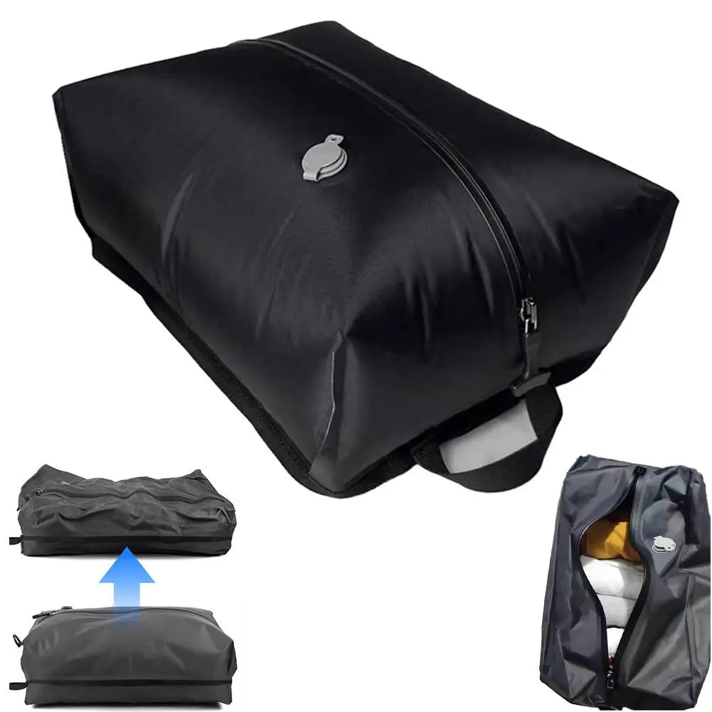 Vacuum Compression Travel Bag with Pump – Waterproof 16L Vacuum Compression Bag Zpaxo A