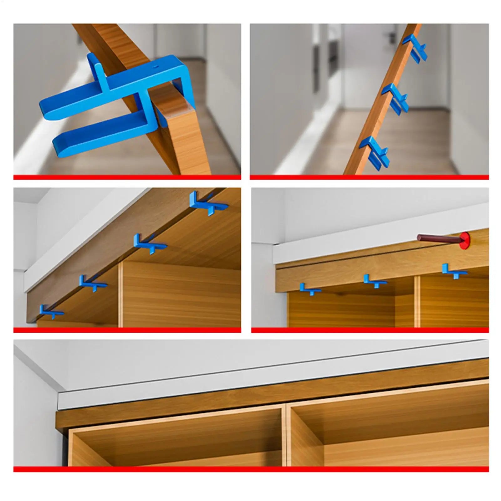 Woodworking & Carpentry Jigs Set Make Scribing Fillers Toe Kicking And Ceiling For Carpenter Cabinet Installation Zpaxo
