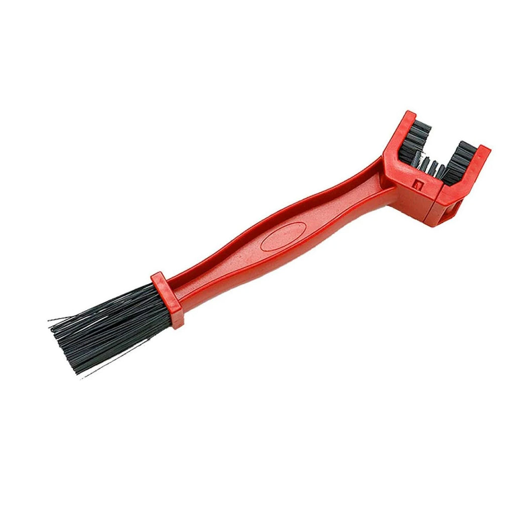 Double-Ended Bike & Motorcycle Chain Cleaning Brush