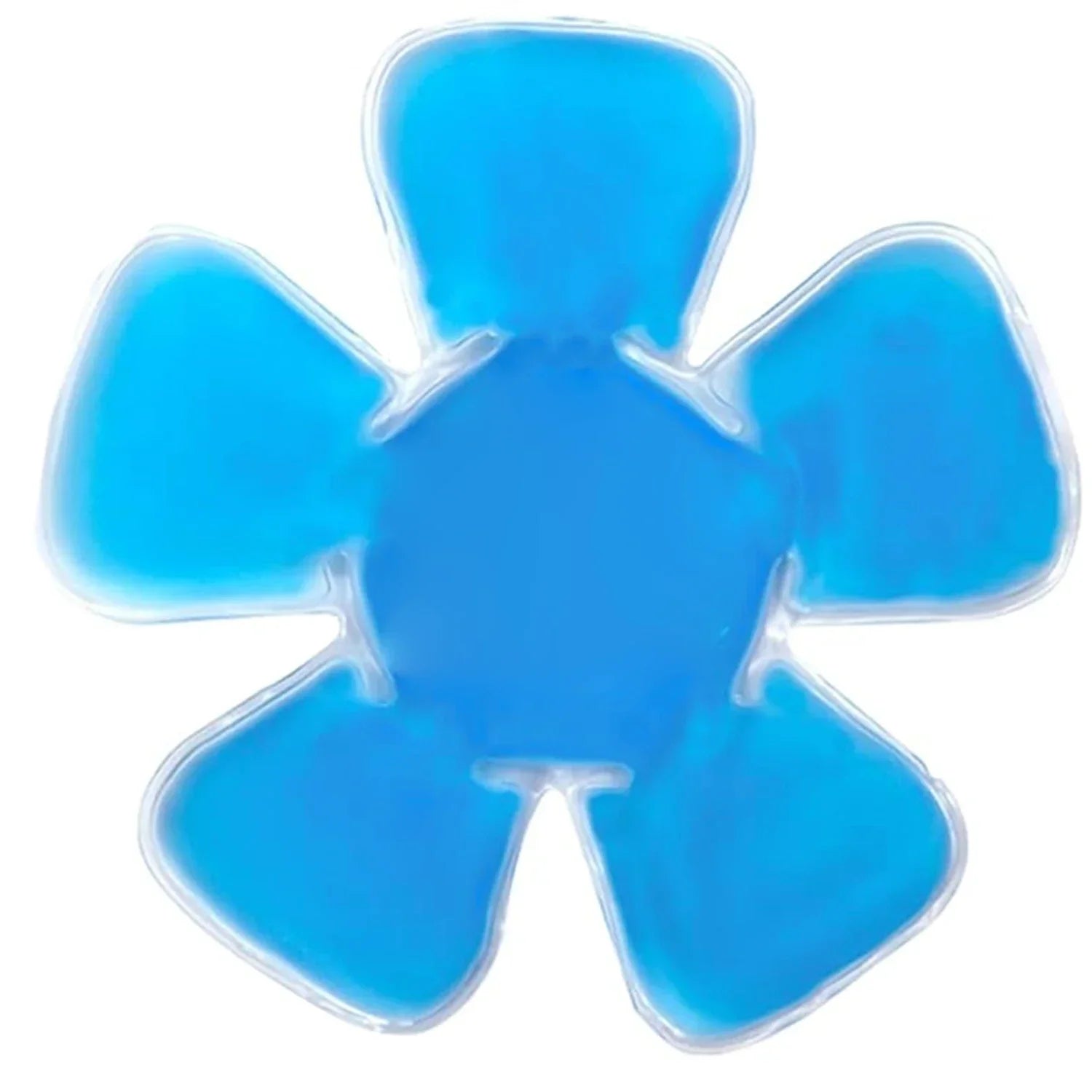 Blue PVC Gel Ice Adjustable Cooling Pad Helmets Hats Reusable Cold