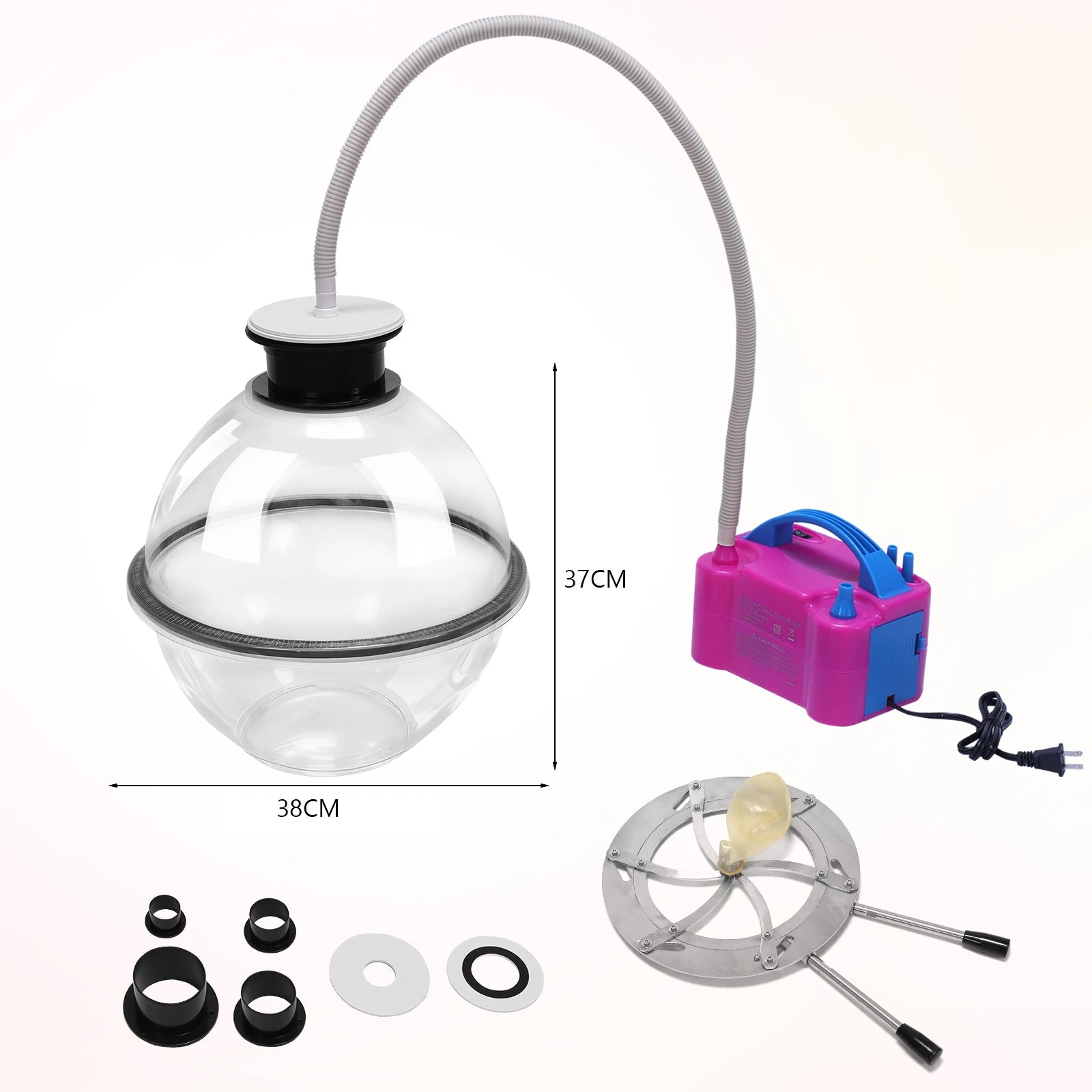 110V US Balloon Stuffing Machine Air Pump Expander Packing DIY
