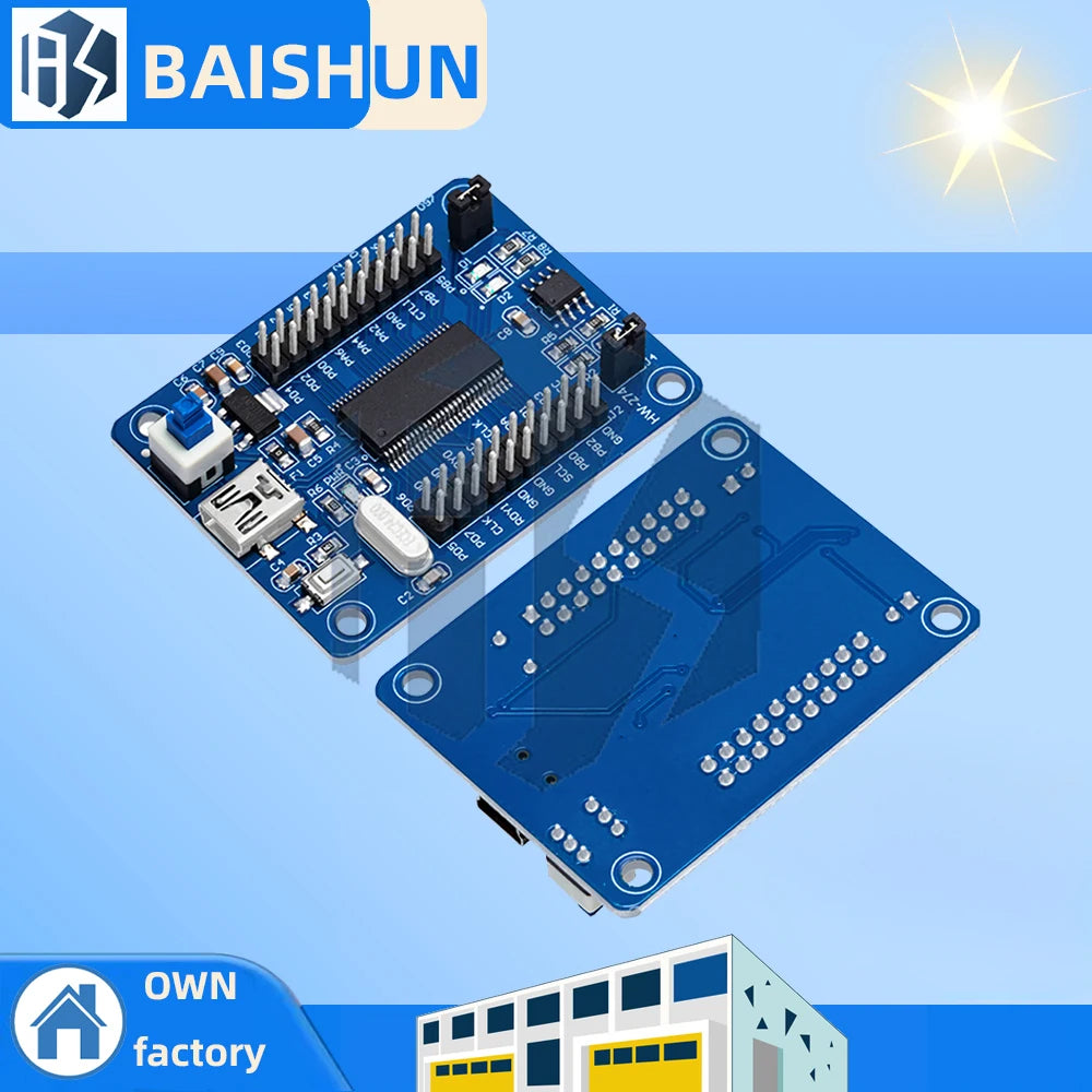 EZ-USB FX2LP CY7C68013A USB Core Board Development Logic Analyzer I2C Zpaxo
