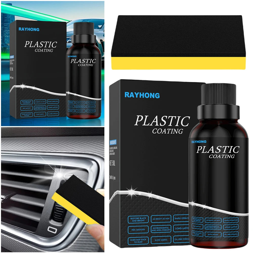 Plastics Parts Refurbish Agent Car Interior Dashboard Panel Wax