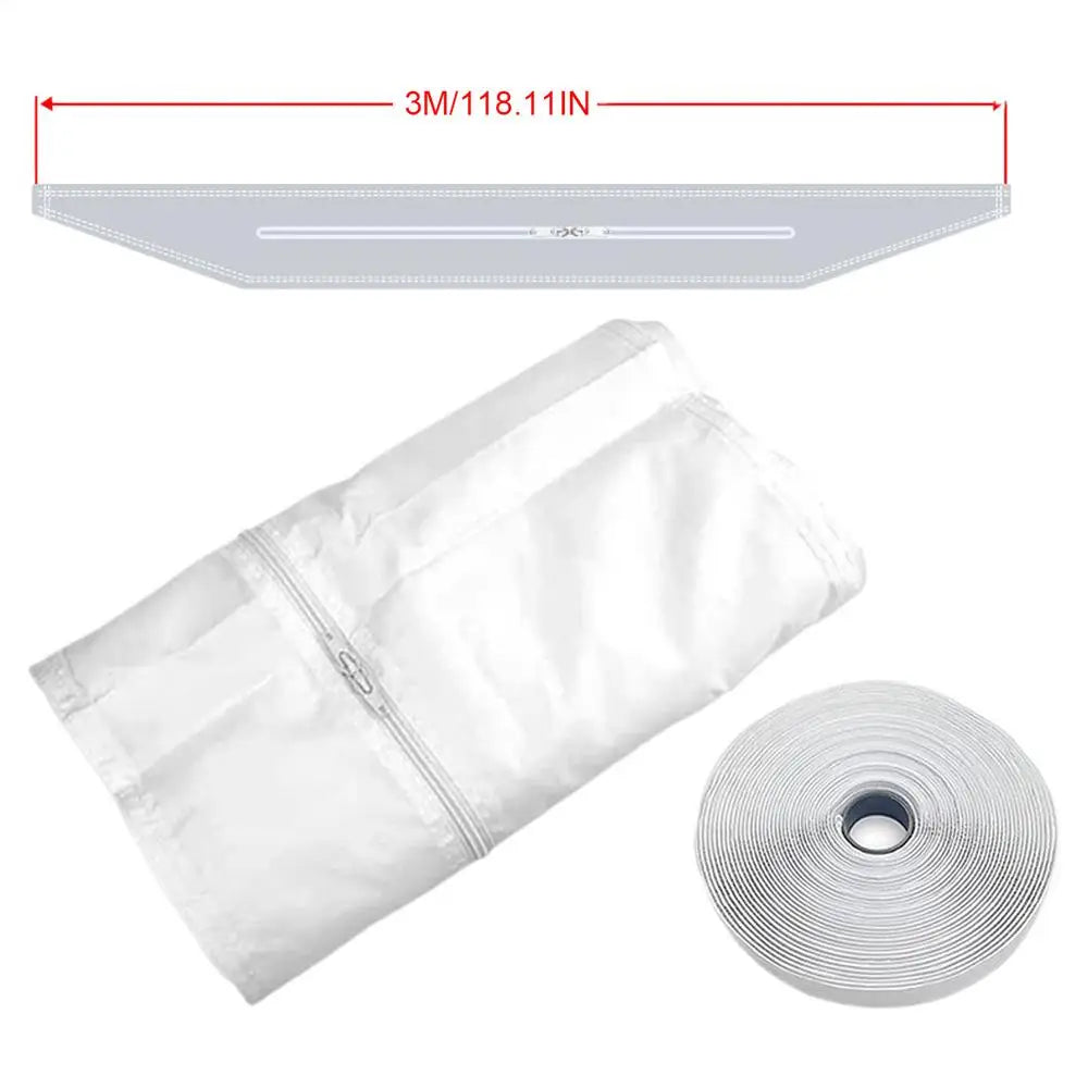 Air Conditioner Window Seal 3 M 4m Portable Universal Mobile Ac Zip Zpaxo 3 m