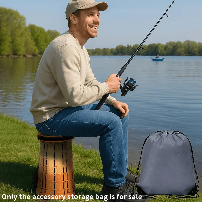 Folding Outdoor Chair Stool Storage Bag Lightweight Portable Ideal