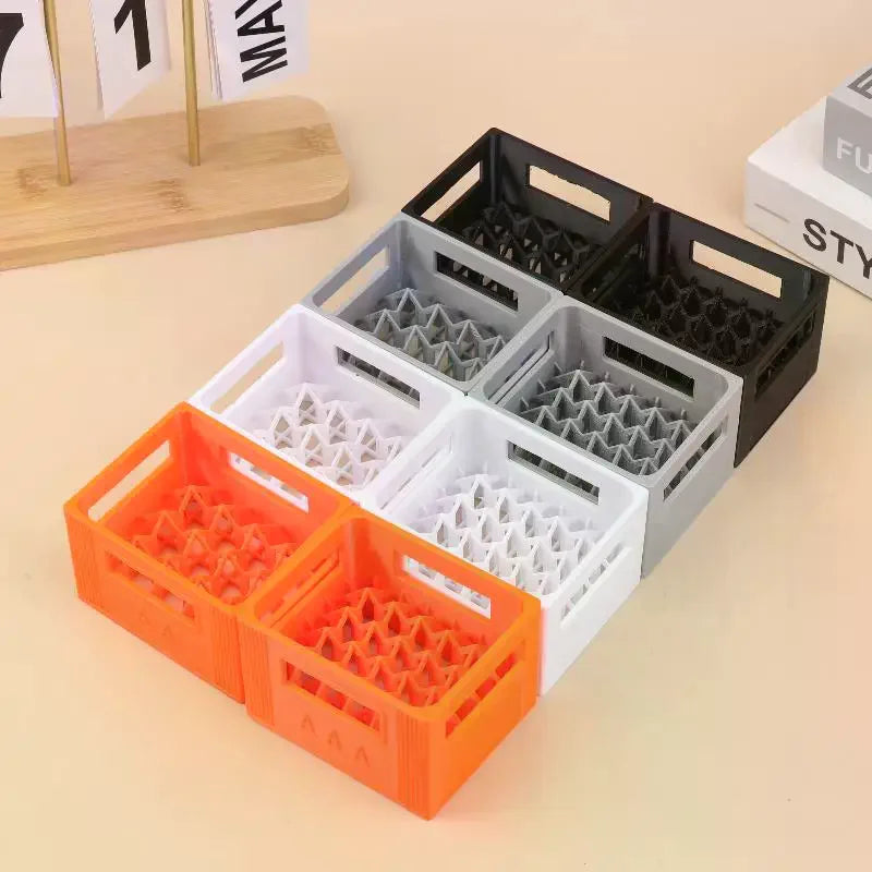 3D Printed Beer Crate Battery Storage Case No 5 Aa 7 Aaa Basket Zpaxo