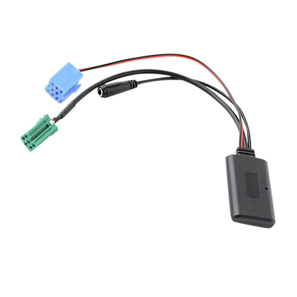 Car Bluetooth-compatible Module AUX Audio MP3 Music Adapter MIC Radio