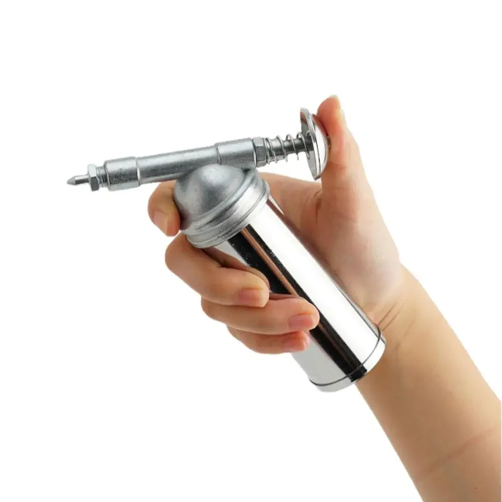 80cc Mini Handheld Grease Gun 1000PSI Pressure Oiler Manual Zpaxo