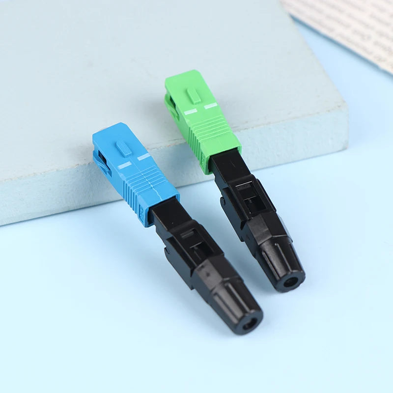 FTTH SC APC Single Mode UPC Fiber Optic Quick Connector Fast Field
