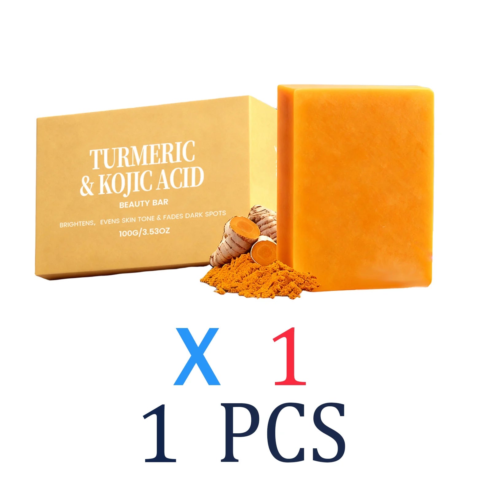 Turmeric Body Soap Nourishing Moisturizing Gentle Cleansing Bar Shea Butter Natural Glow Daily Care Bath Soap Hydrating 100g Zpaxo 1 Pcs