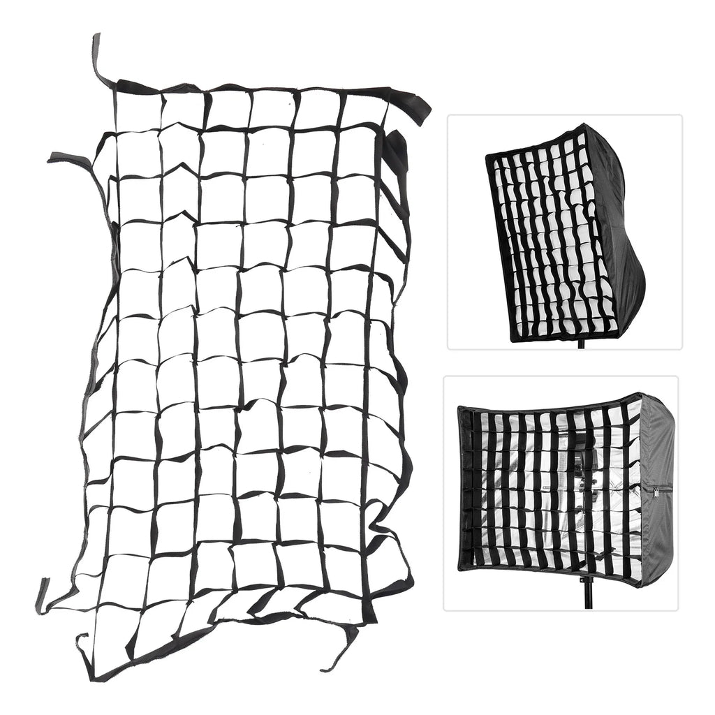 50x70cm Foldable Softbox Cellular Grid Mesh Photography Shooting