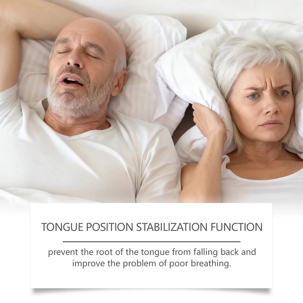 Stop Snoring Mouthpiece Anti Snoring Device Sleep Aid Mouth Guard with Soft Medical Silicone Night Sleep Snore Relief Travel Zpaxo