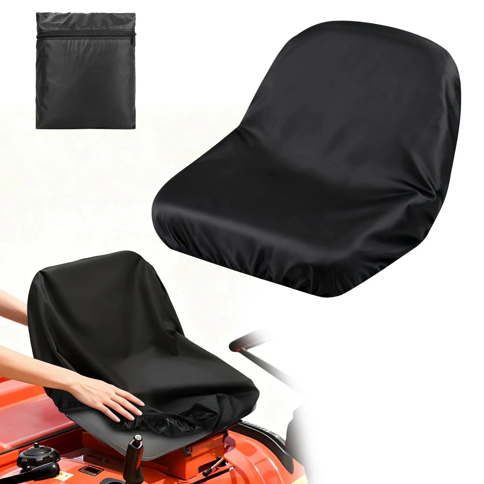 Universal Riding Lawn Mower Tractor Seat Dust Cover Waterproof Oxford