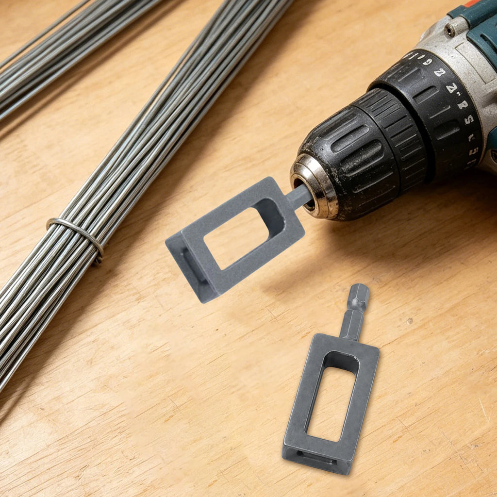 Multifunctional Knotter Tool Rust Proof Wires Twist Connector Steel