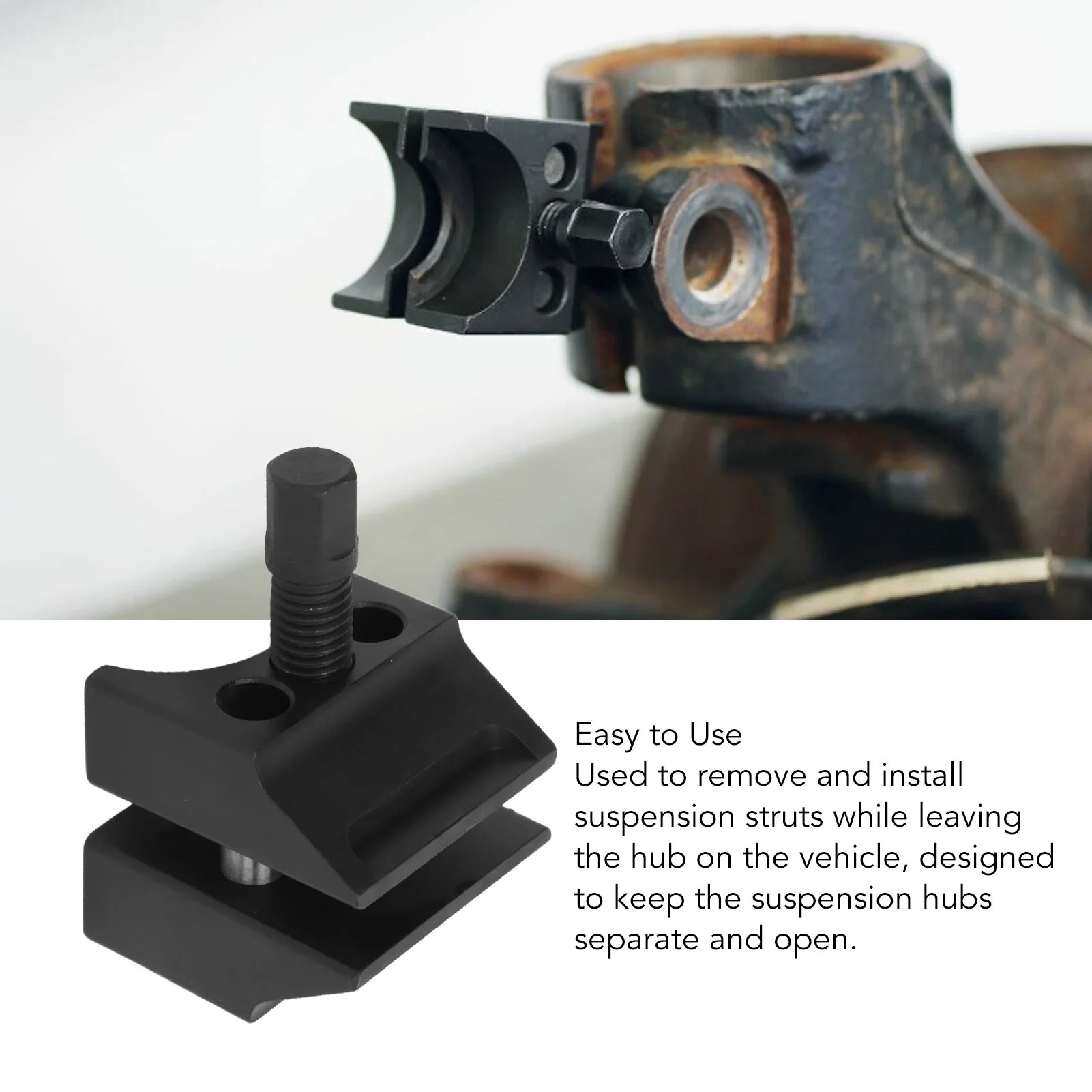 Suspension Strut Split Hub Steering Knuckle Spreader Easy Use Tool