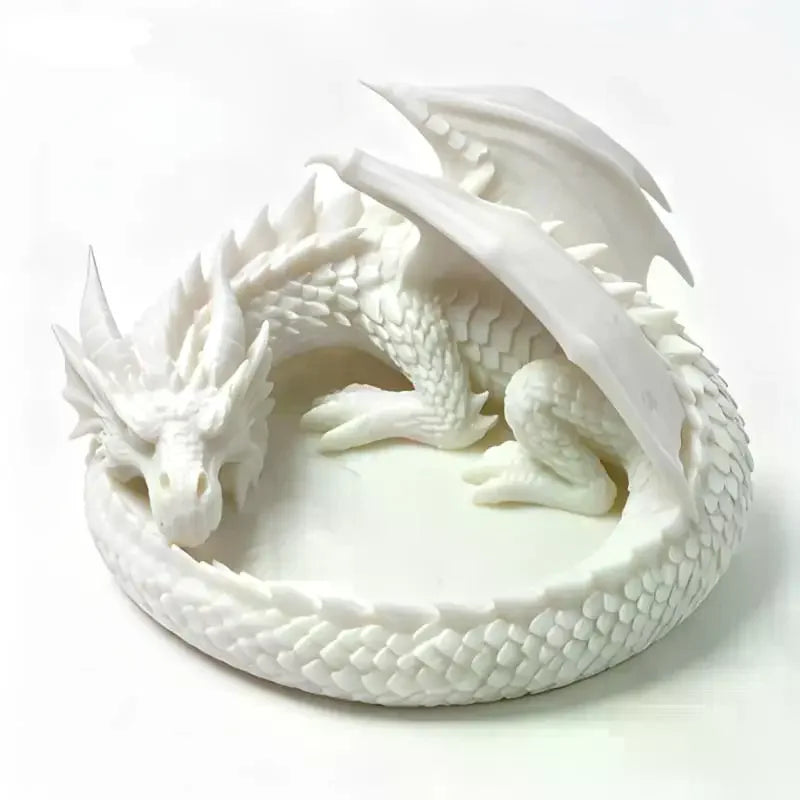 3D Printed Dragon Multipurpose Storage Tray Creative Desktop Zpaxo