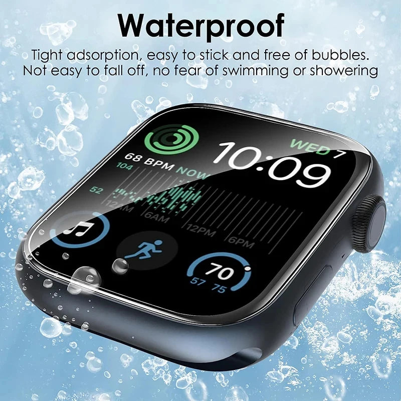 1- Screen Protector Film Apple Watch Soft Pmma Iwatch Series Ultra 9