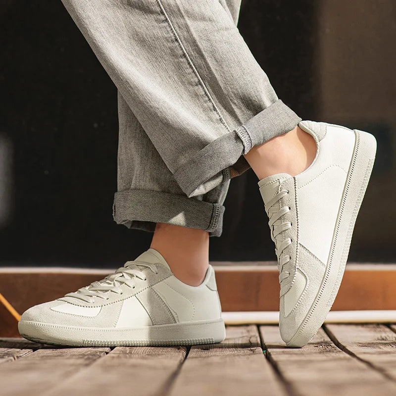 Men's Casual Sneakers Luxury Trainer Shoes Breathable Race Running