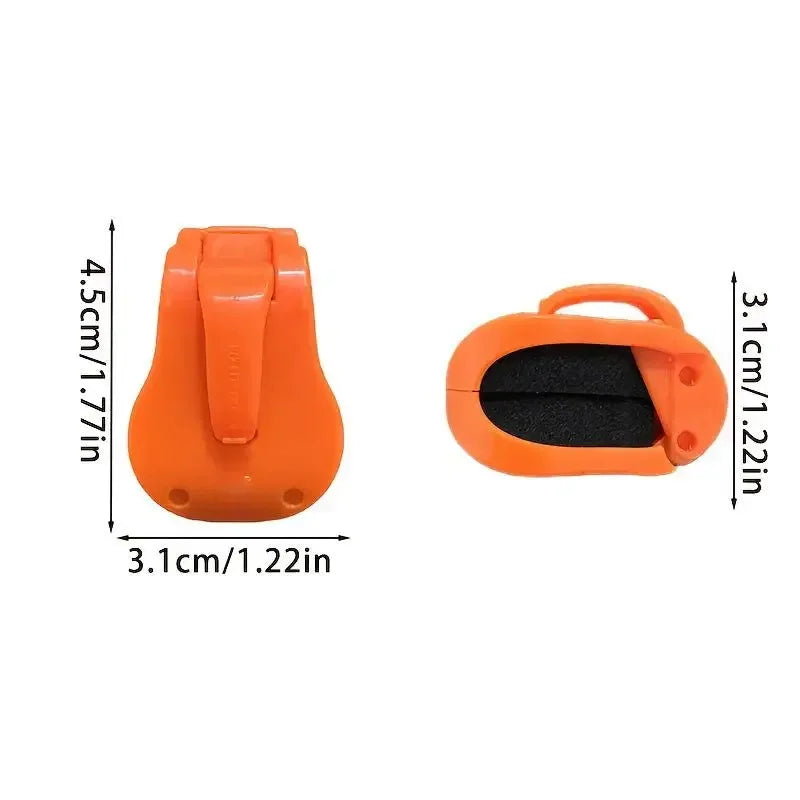 2Pcs Quick-Attach Fishing Rod Clip Tool-Free 1-Hand Holder For Freshwater Rods Storage Racks Secure Grip Tackle Organizer Zpaxo