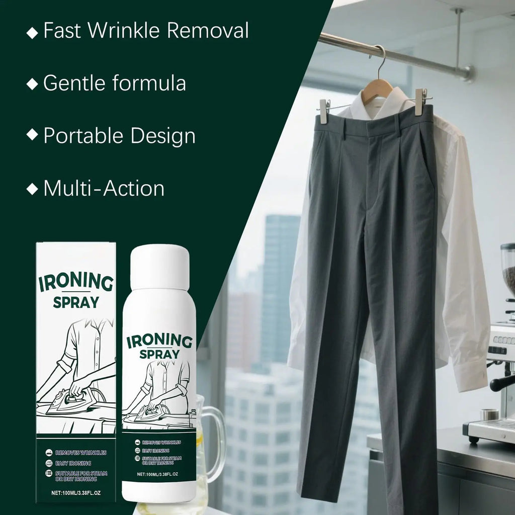 Spray Starch Ironing Clothes Anti Static Wrinkle Cotton Linen Silk