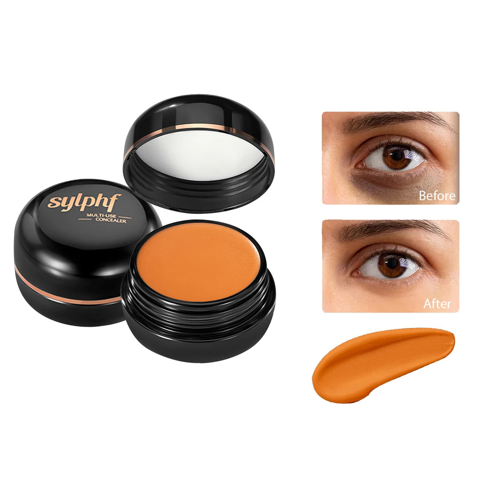 Concealer Waterproof Sweat Proof Light Long-lasting Covers Flaws Dark Zpaxo