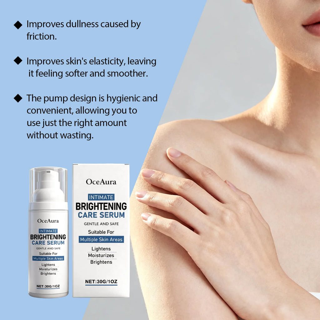 Targeted Brightening Body Serum Dark Spot Corrector for Inner Thighs & Underarms Hydrating Moisturizer for Even Skin Travel Size Zpaxo