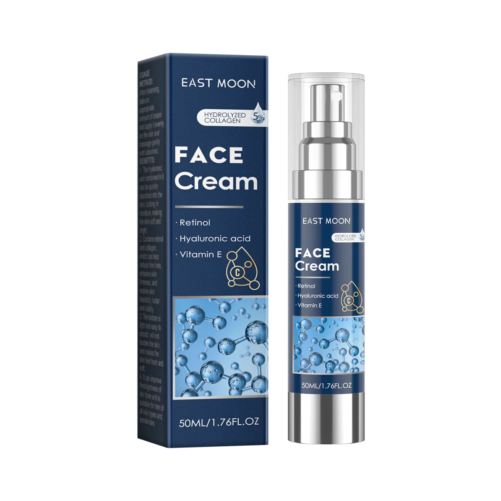 Men's Anti-Wrinkle Face Cream – Retinol & Collagen Moisturizer Men's Face Cream Zpaxo 1pc
