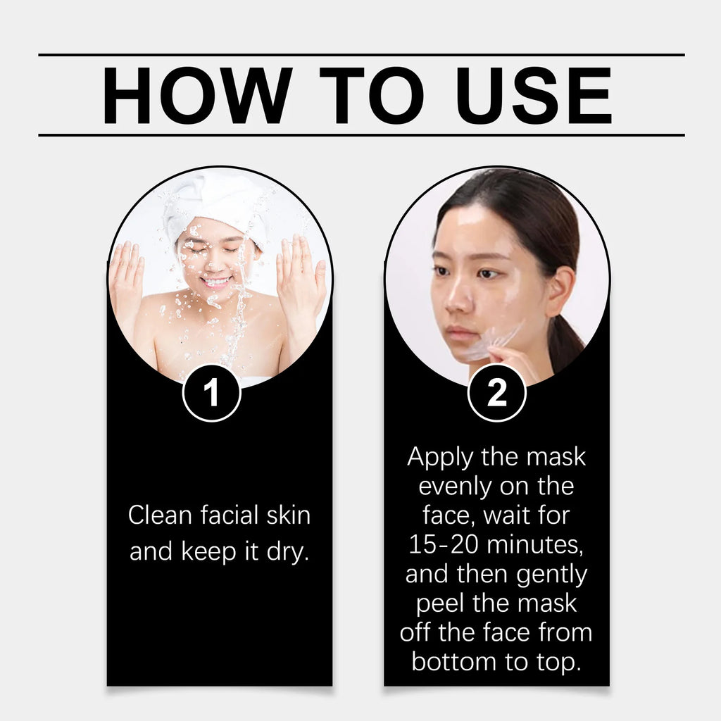 Hyaluronic Acid Facial Mask Moisturizer Skin Tightening Remover Zpaxo