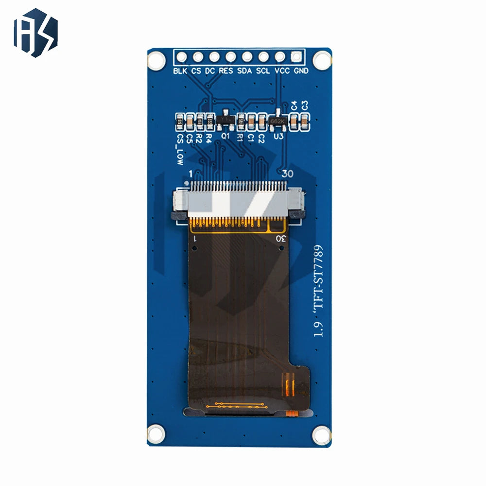 IPS Full Angle TFT Display Screen LCD Module SPI Serial Port Zpaxo