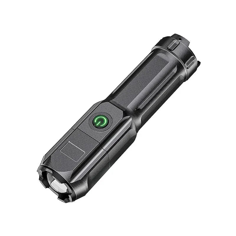 High Strong Flash Light Portable Rechargeable Spotlights High Power LED Flashlight Camping Ultra Powerful Flashlight Lamp Work Zpaxo