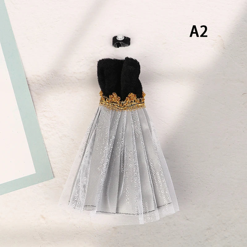 Doll Clothes Banquet Party Beautiful Dress Sexy Fashion Accessories Zpaxo A2