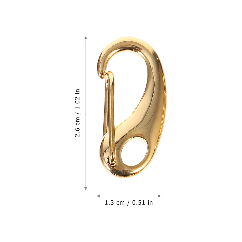Premium Stainless Steel Pet Tag Quick Clip Lobster Clasp Dog Cat