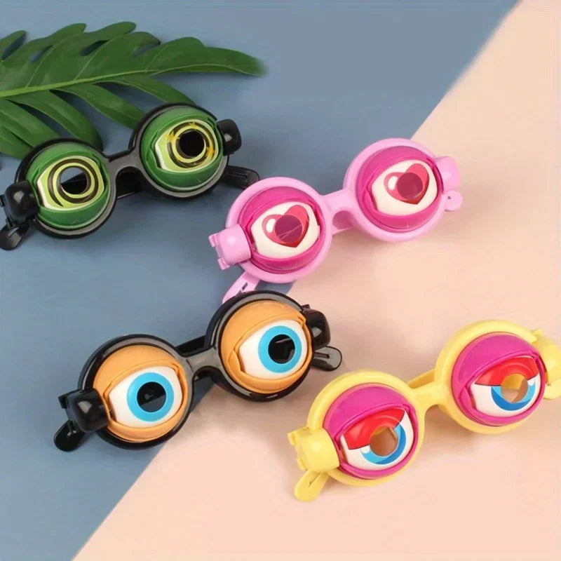 Glasses Toys Fun Pranks Birthday Gifts Plastic Novel Interesting