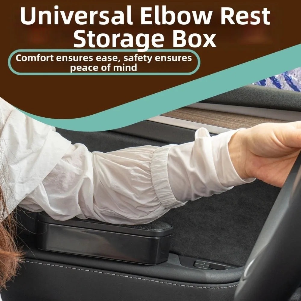 Adjustable Height Car Armrest Storage Container Multifunctional Zpaxo