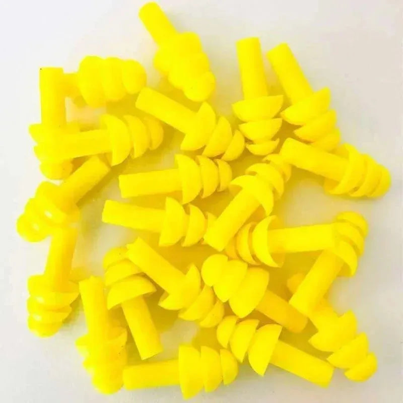 Silicone Earplugs 10/30 Pairs – Noise Reduction for Sleep