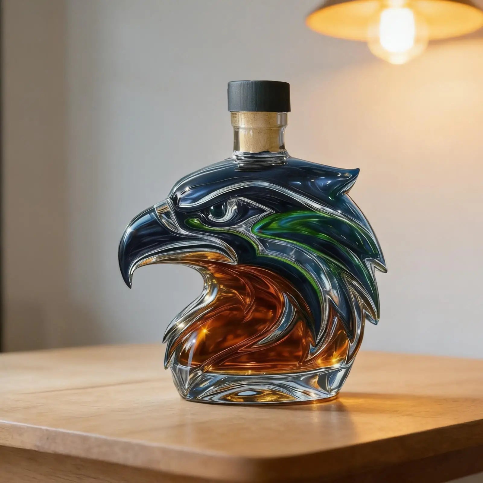 Wine Decanter Aesthetic Eagle Desk Decor Funny Glass Bottle Home