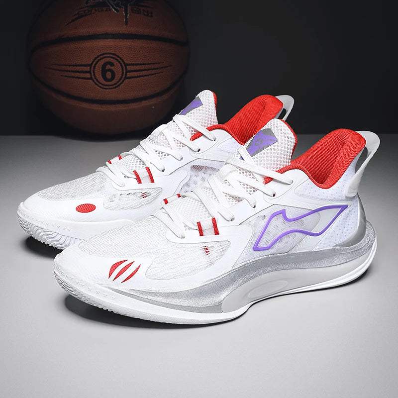 Men's Basketball Shoes Breathable Cushioning Non-slip Wearable Runing Zpaxo 2398 2 45