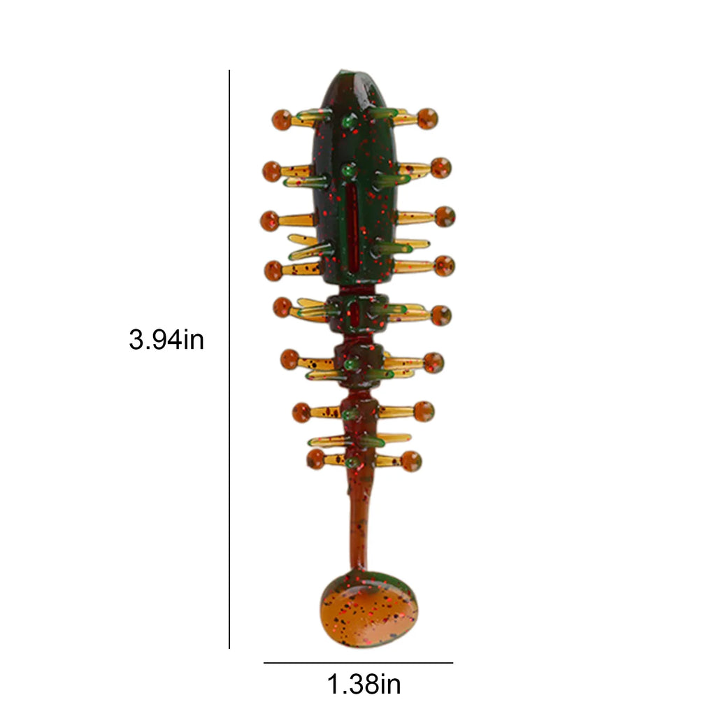 Soft Plastic Fishing Lure Lightweight Paddle Tail Swimbaits TPE