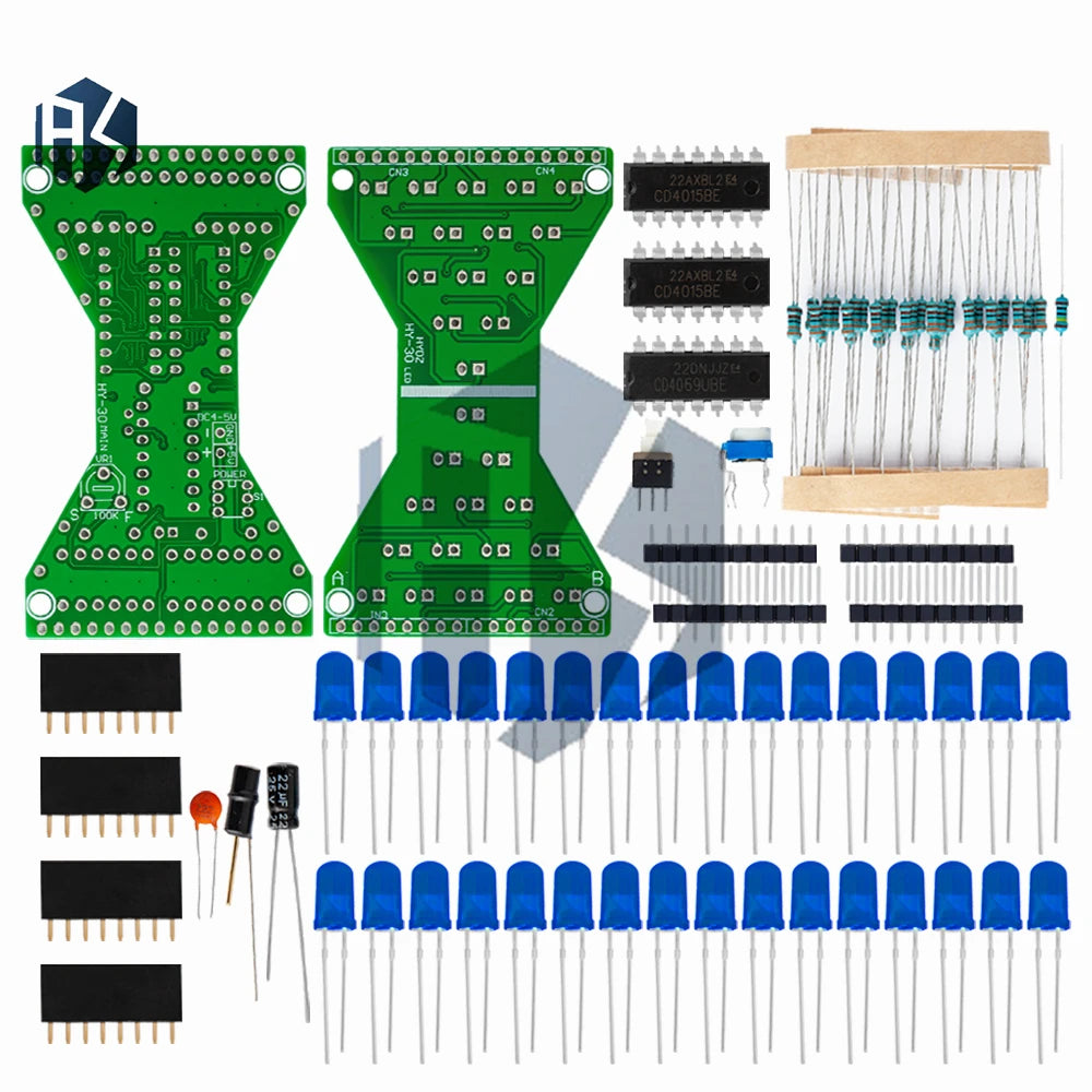 DIY Electronic Hourglass WS2812B RGB LED Matrix Programmable Timing Zpaxo