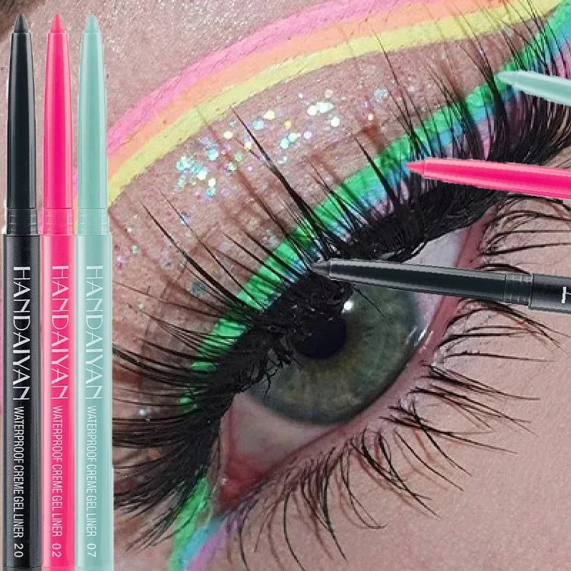 20 Colors Matte Eyeliner Waterproof Long Lasting Gel Liner Easy Use