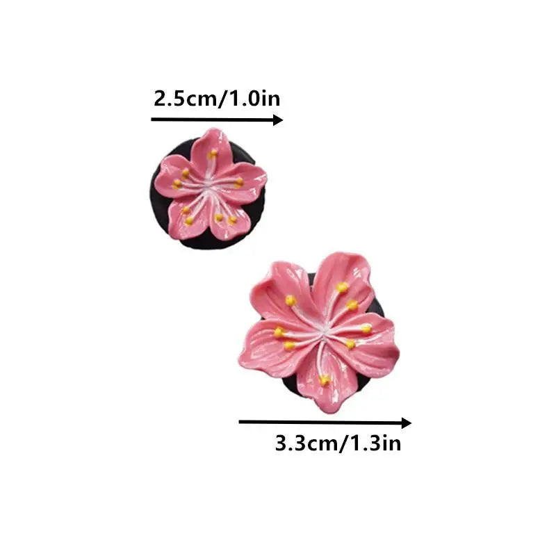 2-Pack Flower Car Air Vent Clip Freshener & Interior Decor
