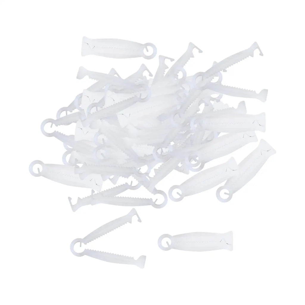 200Pcs Disposable Whelping Kits Multipurpose Portable Practical Pig Umbilical Cord Clip for sheep Sheep Cow Farming Pigs Zpaxo