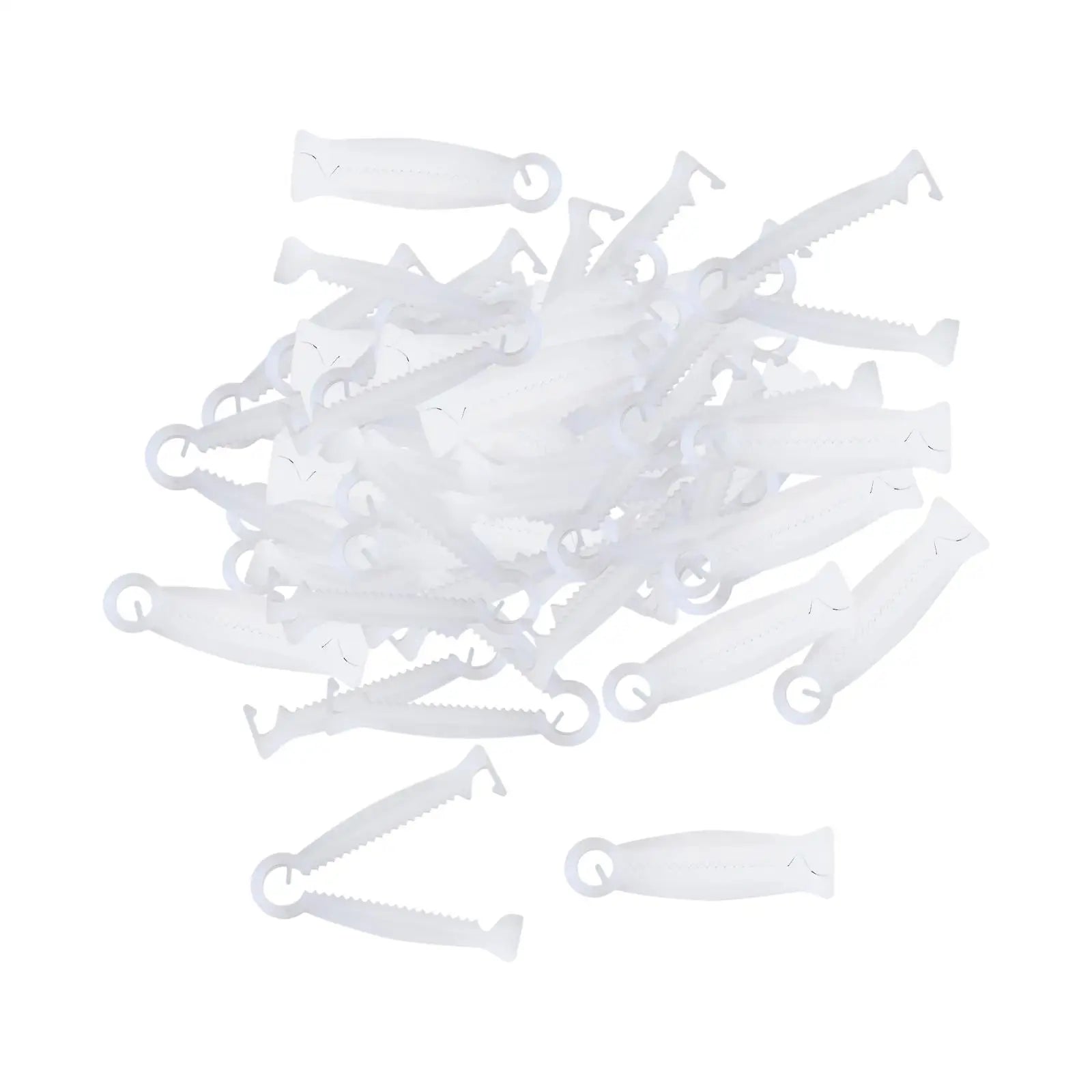 200Pcs Disposable Whelping Kits Multipurpose Portable Practical Pig Umbilical Cord Clip for sheep Sheep Cow Farming Pigs Zpaxo