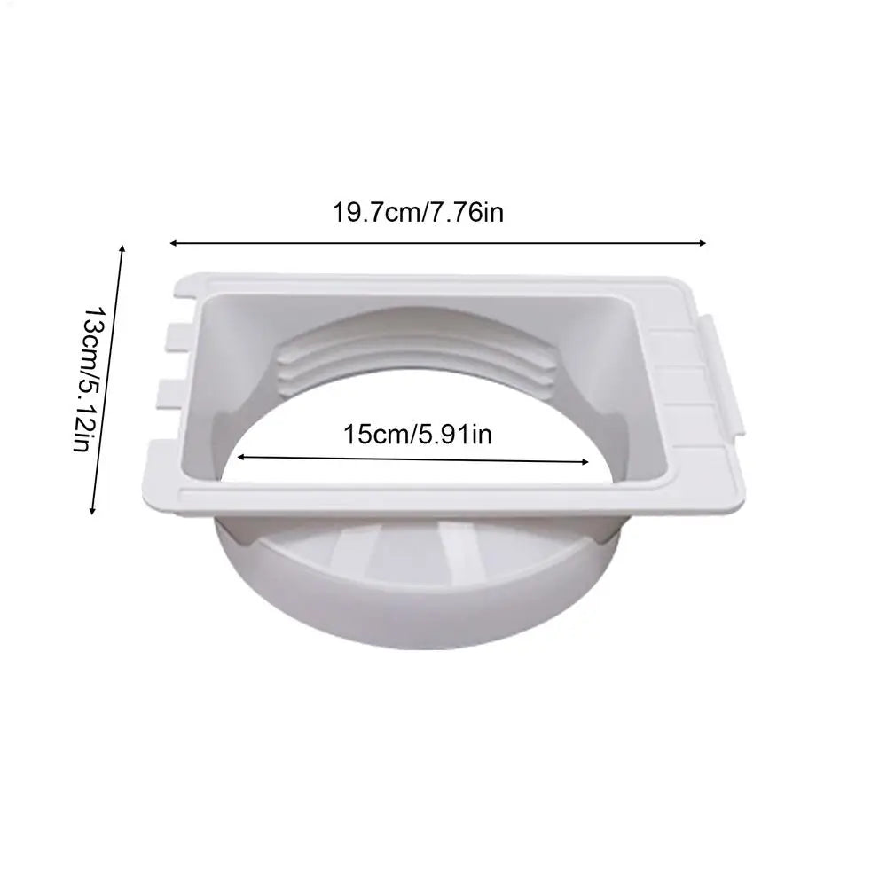 AC Exhaust Hose Coupler Portable Air Conditioner Vent Tube Connector Zpaxo B