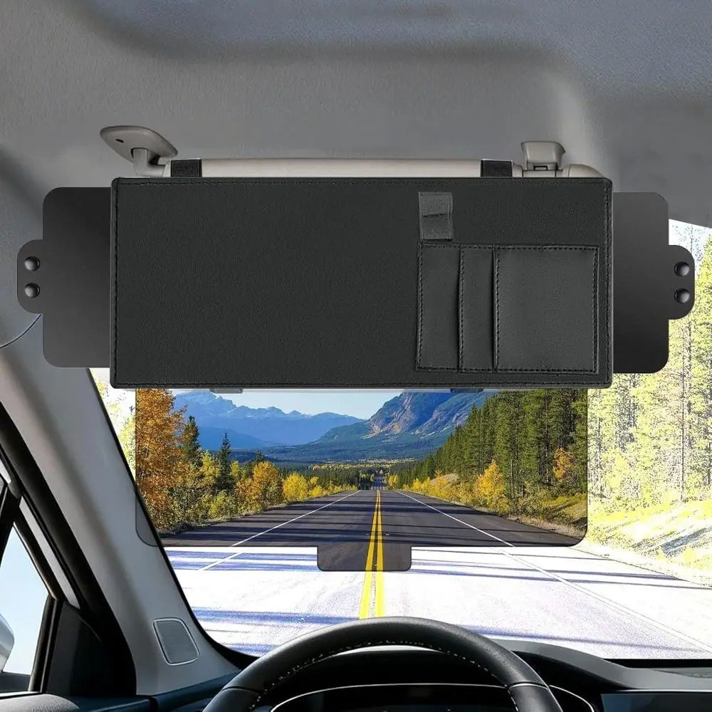 Universal Car Sun Visor Extender Adjustable Sunshade Cover Anti-glare Zpaxo