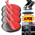 Mobile Phone Sticker Car Suction Cup Adhesive Sticker Disc Pad Base for GPS Mobile Phone Stand Bracket Holder Camera Stand Mount Zpaxo 4PCS L-80mm