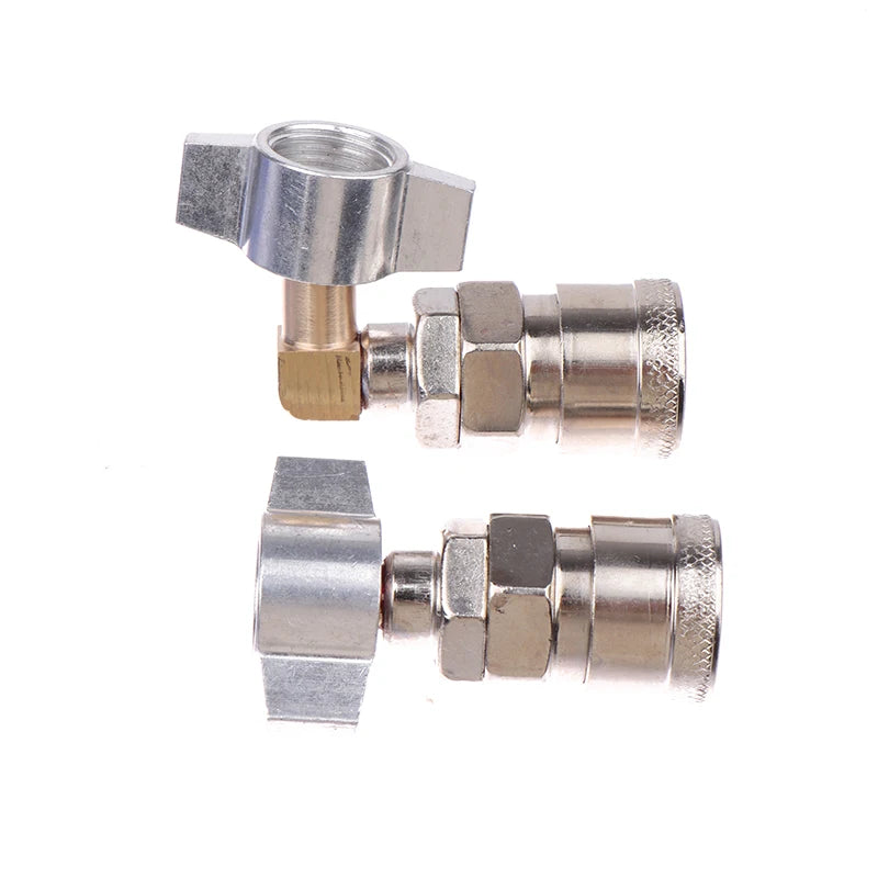 Truck Dust Gun Air Tank Connector Straight Connect Elbow Integrated