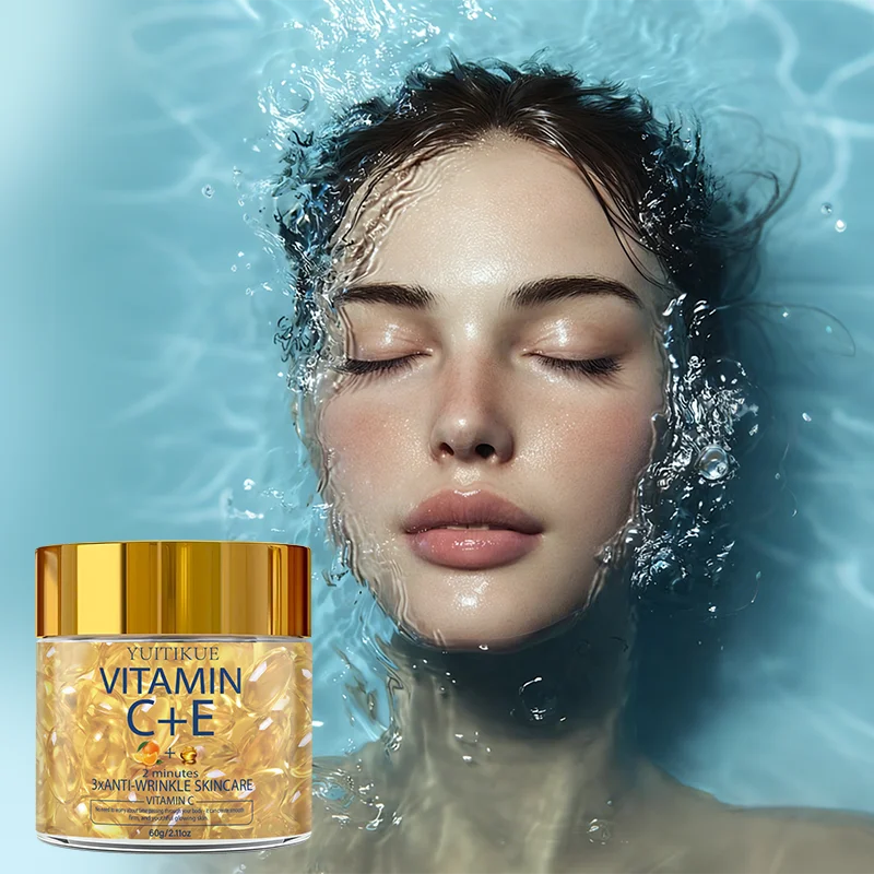 YUITIKUE Vitamin C & E Brightening Face Cream – 60g Moisturizer Brightening Face Cream Zpaxo Default Title