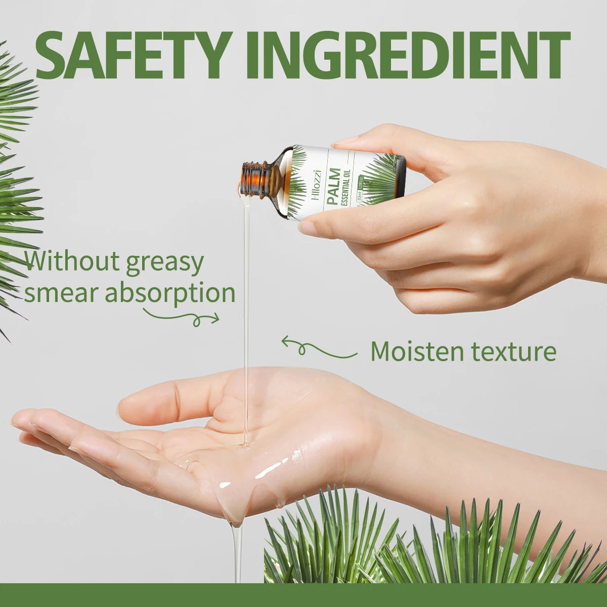 Palm Essential Oil Skin Care Hair Multifunctional Base Aromatherapy Zpaxo